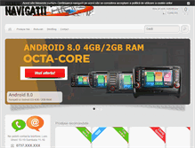 Tablet Screenshot of navigatii-dedicate.ro